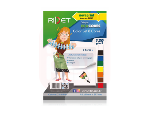Bloco EcoCores A4 12 Cores 24 Folhas